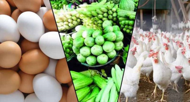 সপ্তাহের ব্যবধানে কাঁচাবাজারের দরমূল্য যেমন