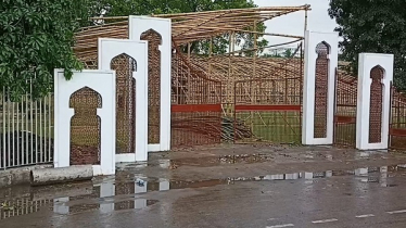 দুই বছর পর জাতীয় ঈদগাহে জামাত, চলছে প্যান্ডেলের কাজ