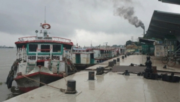 শিমুলিয়া-বাংলাবাজার নৌরুটেও লঞ্চ চলাচল বন্ধ