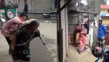 বৃদ্ধাকে মাথা ফাটিয়ে বাড়ি থেকে তাড়ালো নাতি-পুত্রবধূ