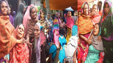 লাশ আসতেই কান্নায় ভেঙে পড়লেন ইমরানের মা-বউ