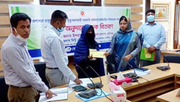 হবিগঞ্জে ১ কোটি ৮৯ লাখ টাকা অনুদান পেল ২৪ পরিবার