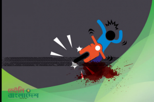 বাসায় ফেরার পথে ফ্লাইওভারে প্রাণ গেল যুবকের