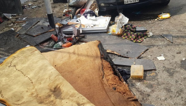 বিকট শব্দে বারিধারায় বিস্ফোরণ, দগ্ধ ২