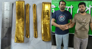 ৮০ ভরি স্বর্ণ লুট, পুলিশ উদ্ধার করল ৮৮ ভরি