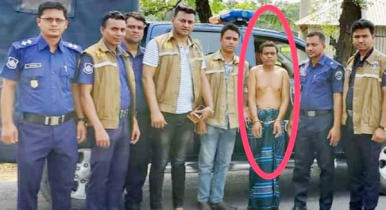 ক্রিকেট ব্যাট দিয়ে পিটিয়ে ও ছুরিকাঘাতে স্ত্রী-সন্তানকে হত্যা করেন