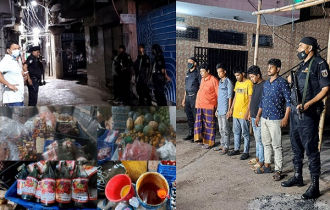 আয়ুর্বেদিক ওষুধের নামে মাদক মিশ্রিত পানীয় উৎপাদন-বিক্রি, আটক ৬