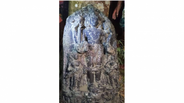পুকুর খনন করতে গিয়ে মিলল কোটি টাকার বিষ্ণুমূর্তি