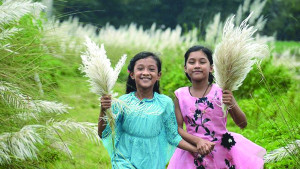 শরতের আহ্বান দোলা দেয় মনে
