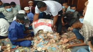কেল্লা শহীদ (রহ.) মাজারের দানবাক্সে মিলল ১ কোটি ৩ লাখ টাকা