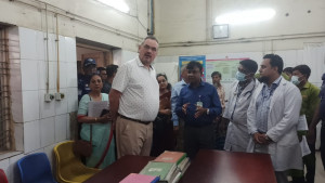 মার্কিন রাষ্ট্রদূতের পঞ্চগড় আধুনিক সদর হাসপাতাল পরিদর্শন