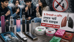 স্মার্ট ডিভাইসের আড়ালে নিকোটিনের নতুন ফাঁদ, ঝুঁকিতে তরুণ প্রজন্ম