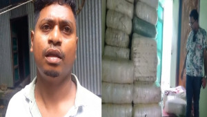 চাঁদপুরে ভারতীয় কাপড় ও জিরা উদ্ধার, আটক ১