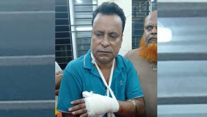 রাজাপুরে যুবদল নেতাকে কুপিয়ে জখম