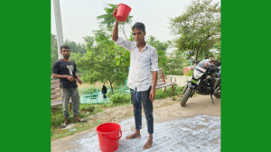 প্রেমে ব্যর্থ হয়ে দুধ দিয়ে গোসল, নতুন জীবনের ঘোষণা