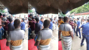 গ্রেপ্তার নেতাকে নিয়ে পুলিশের সঙ্গে ধস্তাধস্তি, পরে ছিনতাই