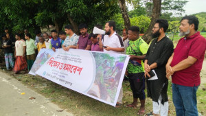 ২৪ ঘণ্টার মধ্যে গাছ কাটা বন্ধ না হলে বন বিভাগকে কঠোর হুঁশিয়ারি