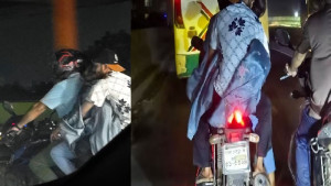 মধ্যরাতে অচেতন তরুণীকে মোটরসাইকেলে বহনের দৃশ্য ভাইরাল, যা জানা যাচ্ছে