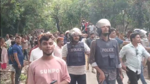 বাজারের নামকরণের দ্বন্দ্বে ভৈরবে ফের দুই গ্রামের সংঘর্ষ, আহত ২০