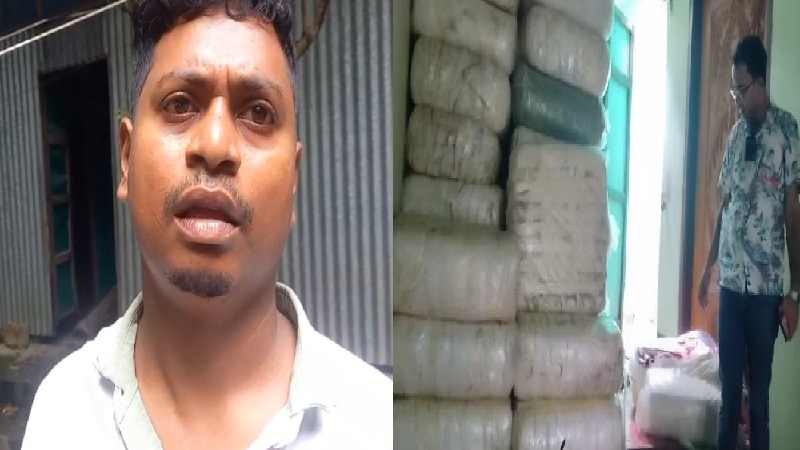 চাঁদপুরে ভারতীয় কাপড় ও জিরা উদ্ধার, আটক ১