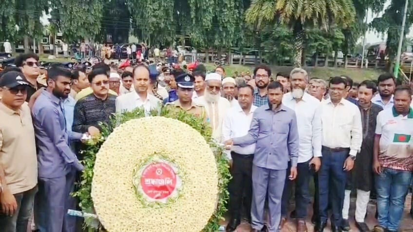 মাগুরায় শ্রদ্ধা-সম্মানে পালিত জুলাই গণঅভ্যুত্থান দিবস