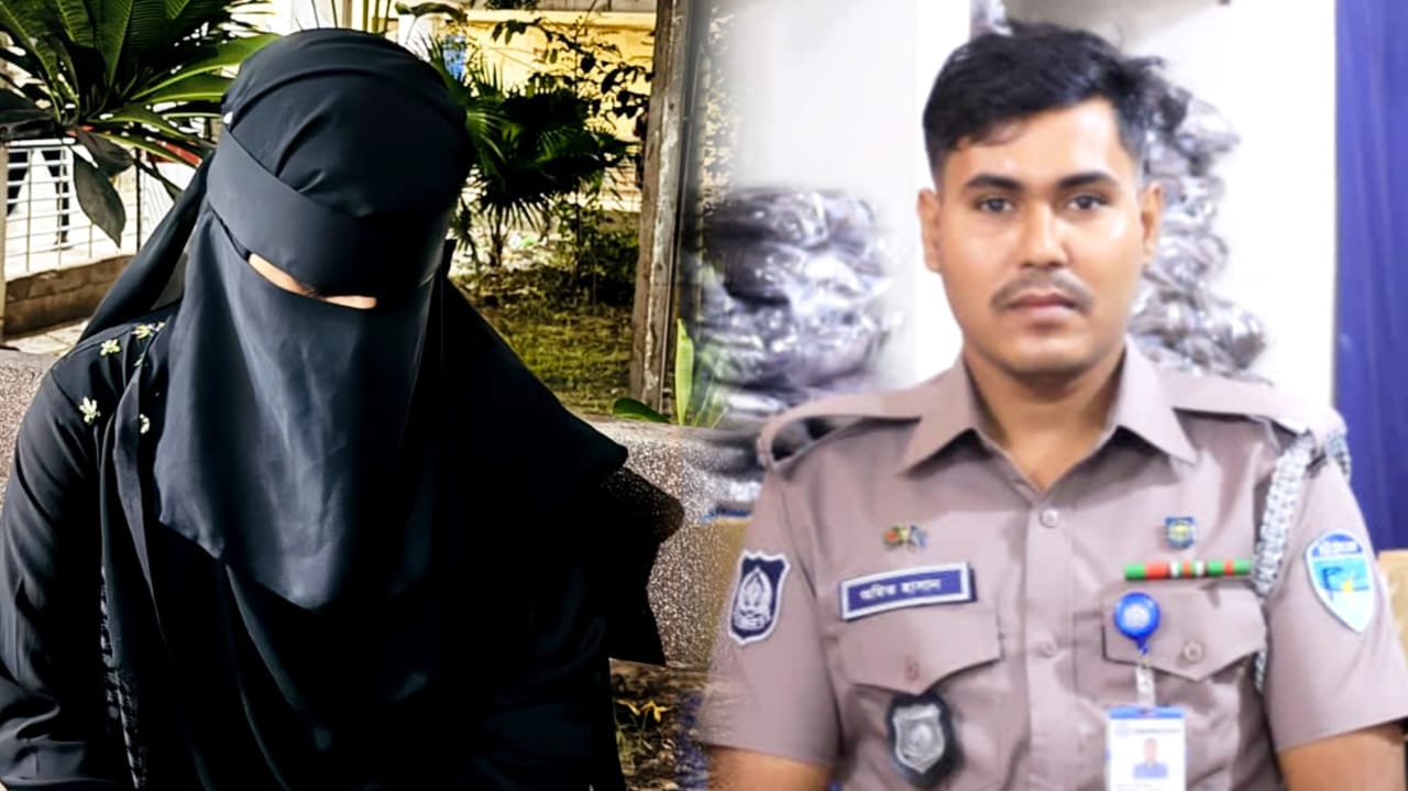 তিতাস নদীতে ঝাঁপ দেওয়া নারীকে নদী থেকে বাঁচালেন পুলিশ সদস্য