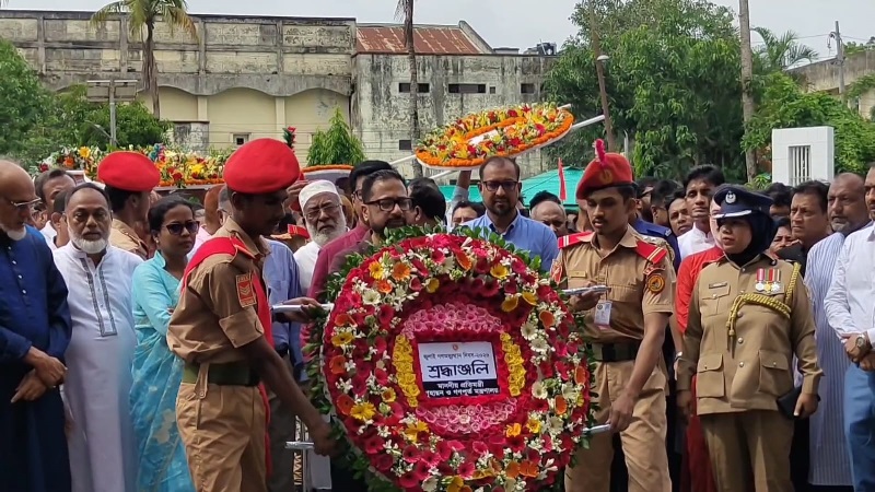 পিরোজপুরে পালিত হয়েছে জুলাই গণঅভ্যুত্থান দিবস