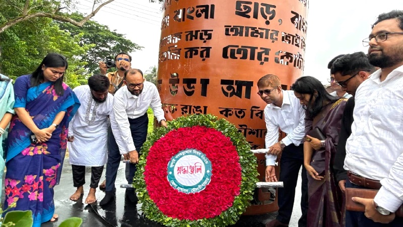 নানা আয়োজনে মৌলভীবাজারে গণঅভ্যুত্থান দিবস পালিত