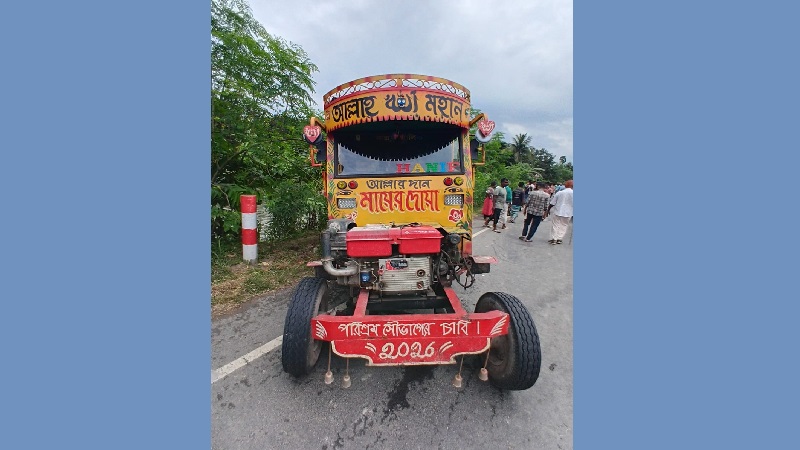 লালপুরে স্টিয়ারিং গাড়ির ধাক্কায় অটোরিকশার চালক নিহত