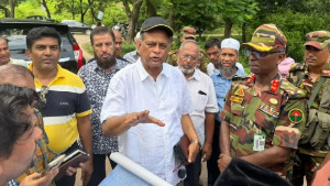 জঙ্গল সলিমপুরের ভেতর দিয়ে কানেক্টিং সড়কে ঘোর আপত্তি সিডিএ’র