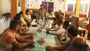 ঝালকাঠিতে পূজা পরিচালনা কমিটির সাথে জামায়াত নেতৃবৃন্দের মতবিনিময়