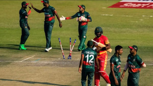 টাইগারদের লজ্জাজনক পরাজয় জিম্বাবুয়ের কাছে