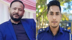 গাজীপুরে কাভার্ডভ্যানের চাপায় এসআইসহ নিহত ২