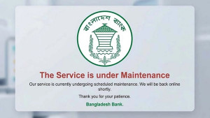 টানা তৃতীয় দিন বন্ধ বাংলাদেশ ব্যাংকের ওয়েবসাইট