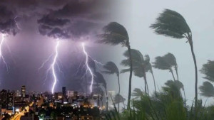 দেশের ৫ অঞ্চলে দুপুরের মধ্যে ঝোড়ো হাওয়াসহ বজ্রবৃষ্টির পূর্বাভাস