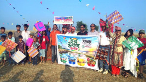 সিরাজগঞ্জে প্রথমবারের মতো বর্ণাঢ্য আয়োজনে চর উৎসব পালন