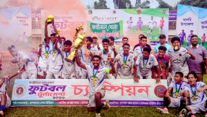 গ্র্যান্ড ফাইনালে চ্যাম্পিয়ন বান্দরবান সদর উপজেলা