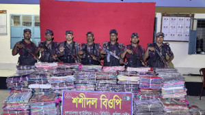 সীমান্তে কোটি টাকার ভারতীয় পণ্য জব্দ