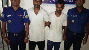 রাজাপুরে যুবদল নেতাসহ দুই মাদক কারবারি গ্রেপ্তার