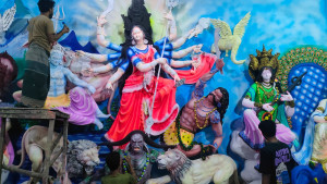 টাঙ্গাইলে ১,৩৫৭ মণ্ডপে দুর্গাপূজা, চলছে শেষ মুহূর্তের প্রস্তুতি