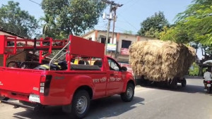 নলডাঙ্গায় ট্রাকটরের চাকায় পিষ্ট হয়ে নারীর মৃত্যু