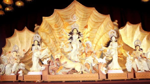 কাল বিজয়া দশমী, প্রতিমা বিসর্জনের প্রস্তুতি