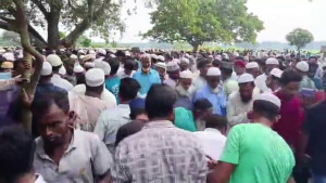 এক সঙ্গে চিরনিদ্রায় শায়িত বজ্রপাতে নিহত পাবনার ৬ শিশু-কিশোর