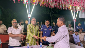 ‘ধর্ম যার যার, রাষ্ট্র সবার’—ঝিনাইগাতীতে এমপি রুবেল