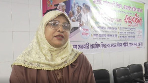 জাতীয় পর্যায়ে গুণী শিক্ষক, ভোলায় সাহিদা আক্তারকে সংবর্ধনা