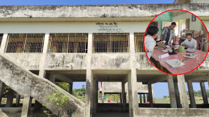 অনুপস্থিত শিক্ষকদের হাজিরা খাতায় উপস্থিতি দেখে হতভম্ব ইউএনও