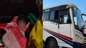 চলন্ত বাসে কন্যাসন্তান প্রসব, মা-নবজাতক হাসপাতালে