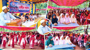 মনপুরায় মনোয়ারা বেগম মহিলা কলেজে নবীন বরণ অনুষ্ঠিত