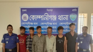 নোয়াখালীতে কিশোর গ্যাংবিরোধী অভিযান, আটক ১০৪