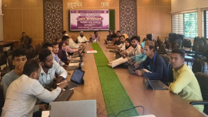 তজুমদ্দিনে ফ্যামিলি কার্ড কার্যক্রম নিয়ে প্রেস কনফারেন্স